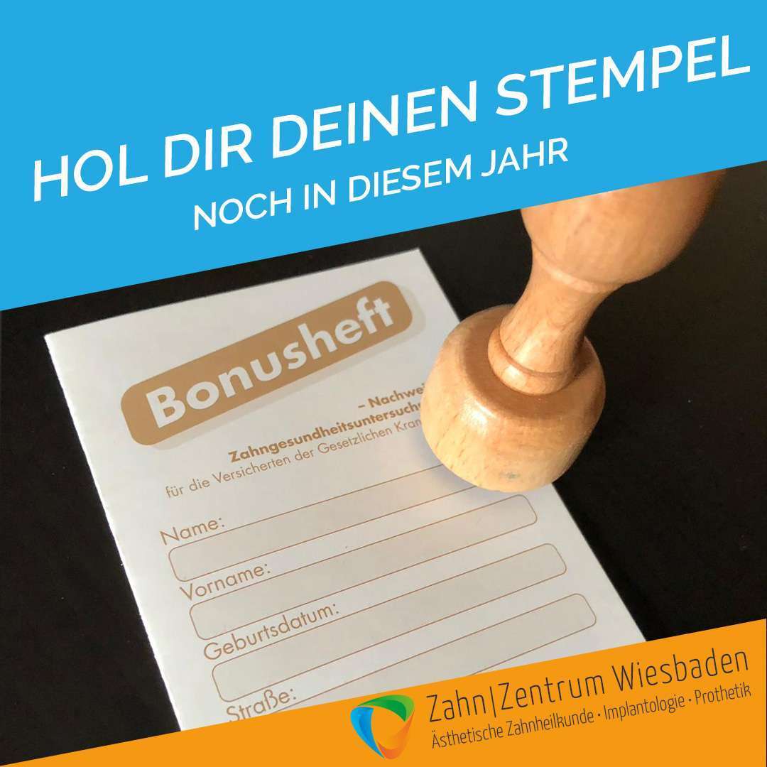 Bonusstempel in Wiesbaden